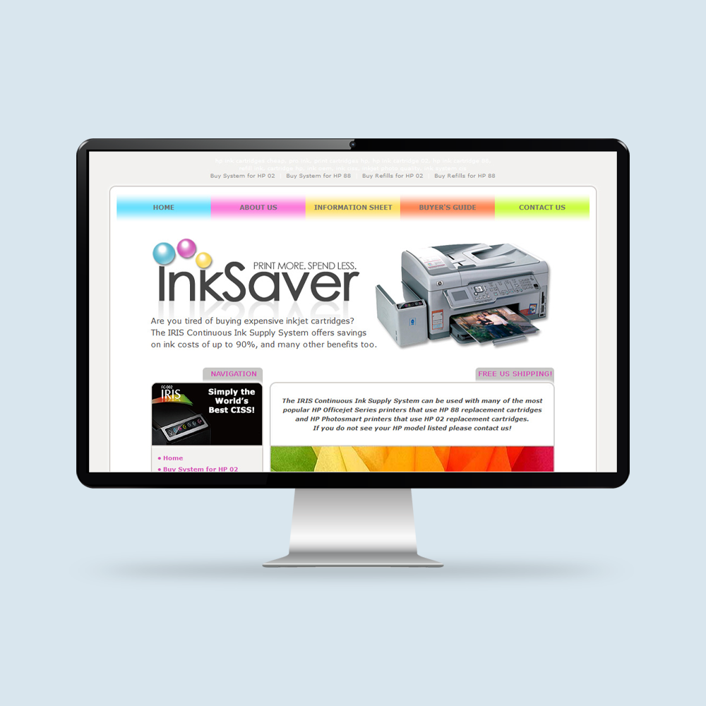 InkSaver - HTML, CSS & JS